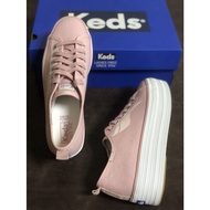 KEDS platform platform shoes canvas shoes white shoes pink solid color shoes casual shoes sailing series shoes hot sale