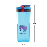 LAVA Water Bottle Tumbler Container Easy Carry Strip Straw 3L BPA FREE/Botol Air LAVA
