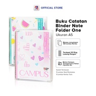 New Binder File Note Model 20 Ring Ukuran A5 Isi Ulang Folder One