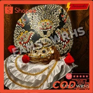 Best Selling Barongan Telon VIP Size 22 Full Wood Barongan Caplokan Kayu Golden White COD TSS
