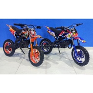 (🇲🇾READY STOCK) POCKET BIKE MOTORCROSS SCRAMBLER KID BUDAK 49CC 2STROKE