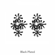 Aztique ต่างหูเงินแท้ ดาว Star Earrings Gift Jewelry ต่างหู ss