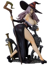 Dragon's Crown Orchid Seed Sorceress Darkness Crow ver. 1/7 Scale PVC Painted Finished Figure