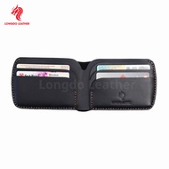 Ví nam da bò thật - Bảo hành 5 năm - Thương hiệu Longdo Leather - B04