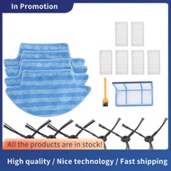 18Pcs for V55 Pro Mop Cloth Side Brush Hepa Filter for  V55 Pro Robot Vacuum Cleaner  Patch Replacem