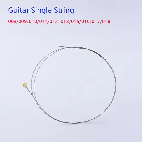 1 Piece Guitar Single String / 1 Set Guitar Strings - (008/009/010/011/012/013/015/016/017/018)Made