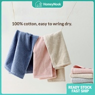 [ready stock] 7A Antibacterial Pure Cotton Towel Household Hand Towel Class A Cotton Soft Absorbent 