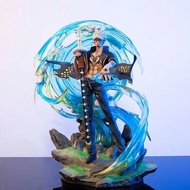 [24 Hours Shipping] One Piece Phantom Luo Scene GK Statue Luminous Anime Model Decoration Statue Figure Gift Box