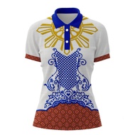 Philippine Ethnic/Full sublimation Tribal Inspired Polo-shirt for men and women