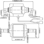 Jiayin Electromagnetic Pump110V Water Tank Pump JYPC-7A Sweeper Mop Coffee Machine Accessories Water