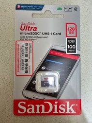 全新 SanDisk 128GB 100MB/s microSDXC SD card 全新