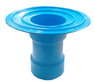 SCG ข้อต่อกันซึม แบบบาง (Flashing Socket) อุปกรณ์ท่อร้อยสายไฟ PVC สีฟ้า ขนาด 2 นิ้ว  4 นิ้ว เอสซีจี