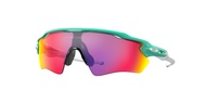 Youth Oj9001 Radar Ev Xs Path Rectangular Sunglasses, Matte Celeste/Prizm Road, 31 mm Oakley Youth O