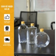 SET of 25 500ml flat plastic bottles water bottle with very convenient lids