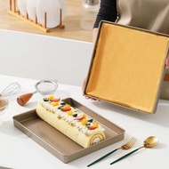 28x28正方形烤盘毛巾卷蛋糕卷家用烤箱烘焙工具不粘瑞士卷雪花酥28x 28 square baking tray towel roll cake20251015