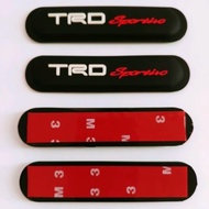 CAR DOORGUARD CAR DOOR PROTECTOR TRD CAR DOORGUARD BLACK