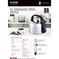 khind electric kettle 5litres-ek502