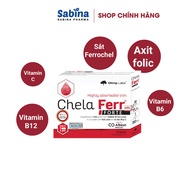 Chela Ferr Forte Iron - Health protection food containing Ferrochel iron Chelate for pregnant and po