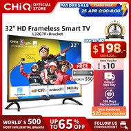 CHiQ L32G7P/M8T Android 11 Smart TV | 32 inch |Google TV| Inbuilt Chromecast | Google Assistant | Dolby Audio|Frameless