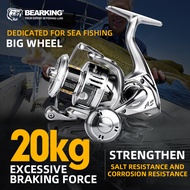 BEARKING Water-Proof Assassin 1000-6000 Saltwater Fishing Reel (20kg)