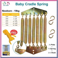 Polar baby cradle spring/ spring buaian bayi/ spring set elektric