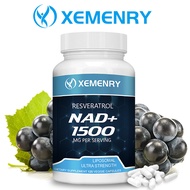 NAD Supplement, 1500 mg - Liposomal NAD+ Supplement with Resveratrol, Nad Plus Enhanced Supplement -