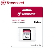 創見 Transcend SDXC 300S UHS-I V10 64GB 相機專用記憶卡 （TS-SD300S-64G）