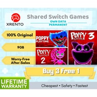 ⚡Buy 3 Free 1⚡Nintendo Switch Games Poppy Playtime Chapter 1 2 3 Horror Solo Murah Download Own Data