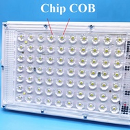 Đèn Pha Led 50/100/200W ánh sáng trắng ip66 ngoài sânvườnlàm biển quảng cáo.