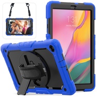 Funda for Galaxy Tab A 10 1 2019 Case T510 T515 SM-510 Rugged Shockpoof Cover with Pencil Holder for