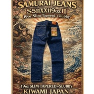 SAMURAI JEANS S511XX19ozⅡ 19oz Slim Tapered