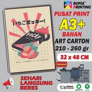 Print Art Carton 210/230/260gsm | A3+ Digital Print 1 Side 2-Sided/