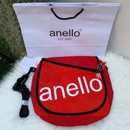 OK.good anello หิ้ว shopมีถุงแบรนด์ Regular SLANTING Shoulder bag Messenger bag กระเป๋าสะพายข้าง กระ