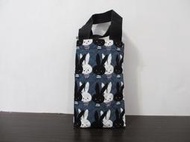 ~琴姐ㄉ店~C134M867~黑白兔拼布水壺袋,水壺提袋,小型提袋。便當袋。環保袋。飲料手提袋~
