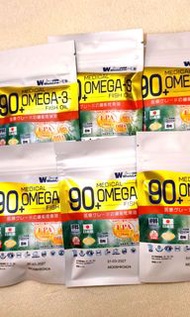 Wakamoto Medical Omega-3 魚油 8粒×6包