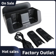 Smart Charging Station Dock Stand Charger for  U Gamepad Remote Controller A9LC(Black)