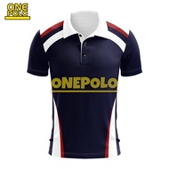 Onepolo Sleek Stripe Jersey jersi baju custom nama lengan panjang pendek muslimah polo kid Pickle Ba