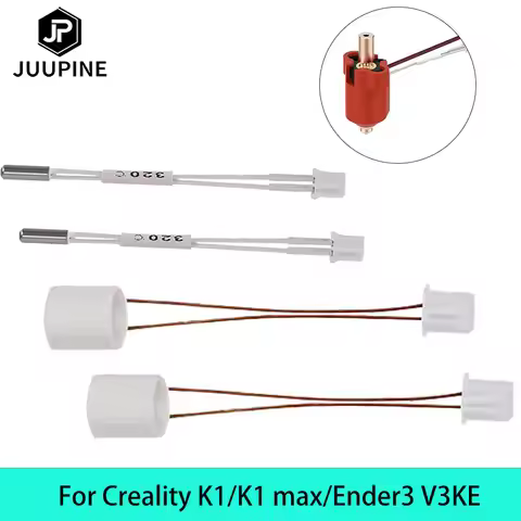 For Creality K1 K1C K1 MAX Ender 3 V3 Se Ke Ceramic Heater K1 Max Hotend Ceramic Heating Tube 24V 60