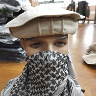Wnur3383_store~[Trend Fashion] Pakol cap / Taliban cap / Afghan cap - Light Brown