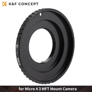 K&f CONCEPT【Flash Sale】 Contax G C Mount Exakta to Micro Four Thirds M43 MFT Camera Mount Adapter อะ