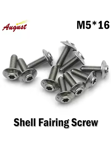 Shell Fairing Screw M5*16 For BMW R1200GS R1250GS S1000RR S1000XR K1600GTL K1600B F750GS F850GS C400