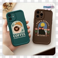 Happy Coffee astro printing case iphone 6 6s plus 7 8 x xs xr 11 12 13 14 15 pro max