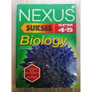 Nexus Sukses Biology textbook for SPM form 4, 5 (Second Hand Book)