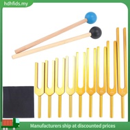 [in ]Tuning Forks Set 9Pcs 174/285/396/417/528/639/741/852/963Hz Tuning Fork, Sound Healing Tool Set