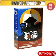 Traitors Aboard – Board Game Party Game English for 3-8 people B4KIDS