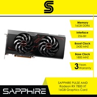SAPPHIRE PULSE AMD Radeon RX 7800 XT 16GB Graphics Card