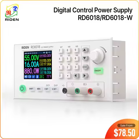 RD RD6018 RD6018W 60V 18A USB WiFi DC DC adjustable Step Down voltage bench Power Supply Buck conver
