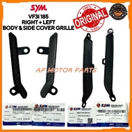 100% ORIGINAL SYM VF3I VF185 R+L BODY COVER GRILLE 83501-VF3-000 & 83601-VF3-000 R+L SIDE COVER GRIL