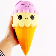 Squishy Slow Rising Jumbo Ice Cream Cake Strawberry Panda Food Marshmallow Cat Squeeze Toy Fun Novel