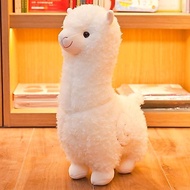 Lovely soft white Alpaca teddy bear High quality stuffed animal Cute gift - Ugly Teddy Bear